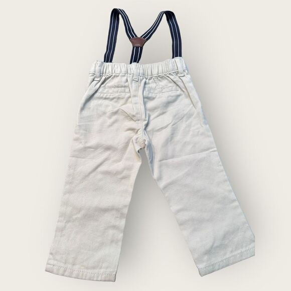 The Children’s Place Suspender Pants & Button Down Set (9-12 Months) - Picture 5 of 8